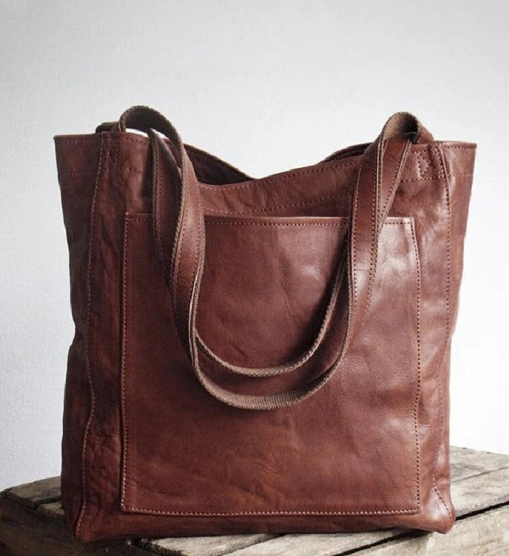 OLIVIA™ | Leather Tote Bag