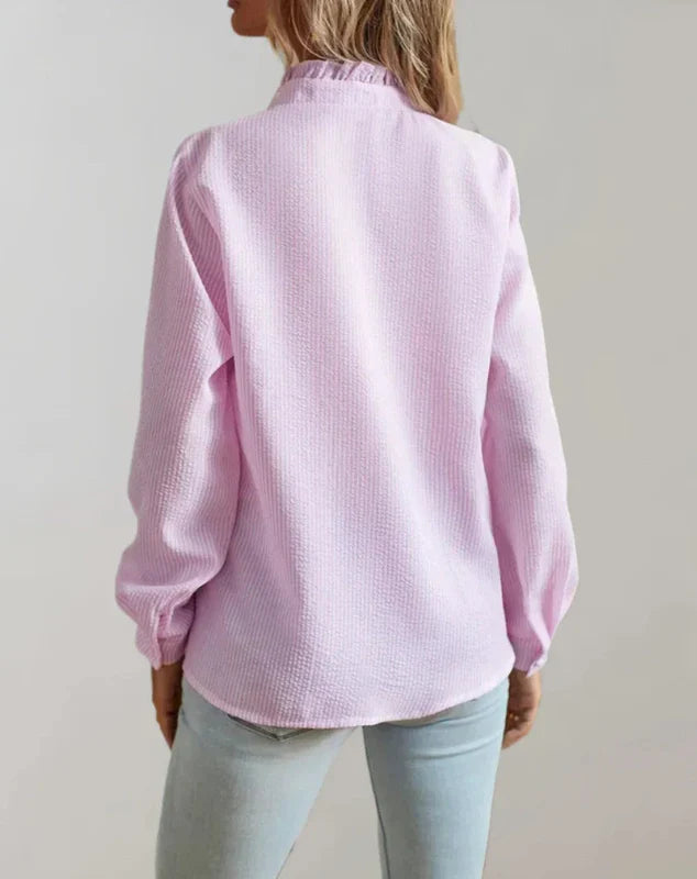Natalie | Blouse with Ruffles