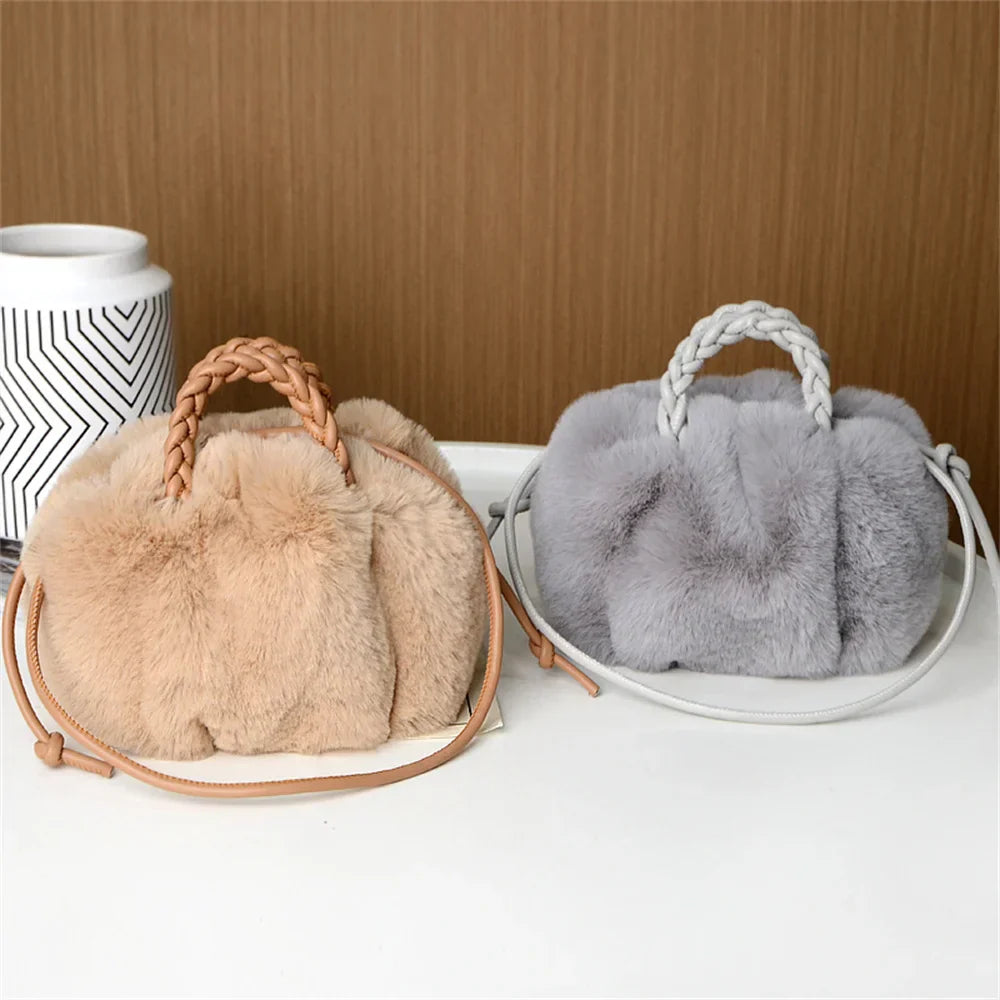 MARILYN™ | Plush Pumpkin Tote