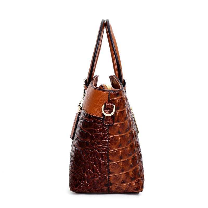 SOPHIA™ | Retro Gradient Crocodile Handbag
