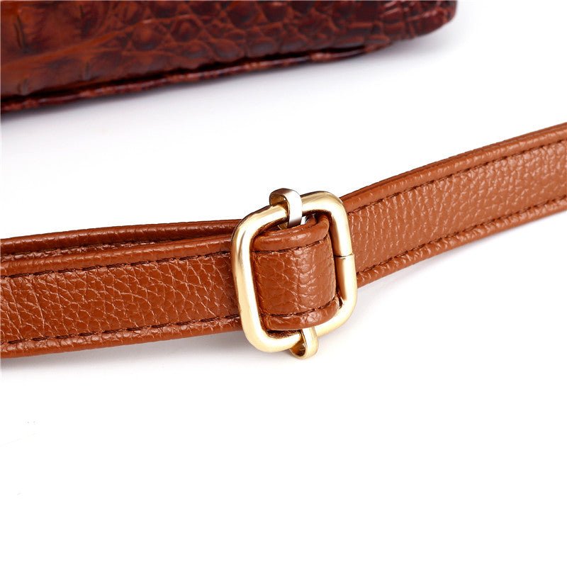 SOPHIA™ | Retro Gradient Crocodile Handbag